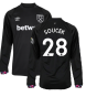 2022-2023 West Ham Long Sleeve Away Shirt (SOUCEK 28)