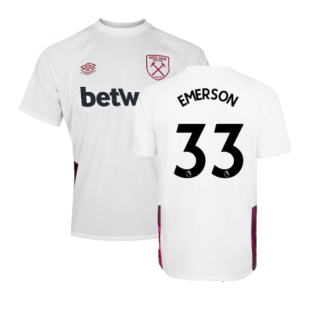 2022-2023 West Ham Training Jersey (S) - White (EMERSON 33)