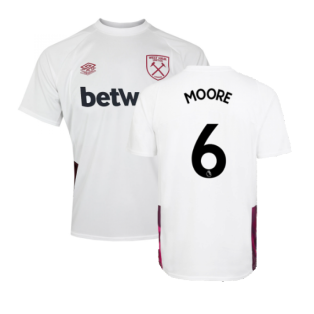 2022-2023 West Ham Training Jersey (S) - White (MOORE 6)