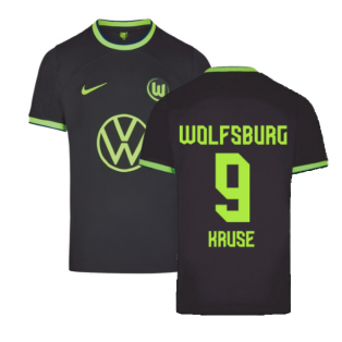 2022-2023 Wolfsburg Away Shirt (KRUSE 9)