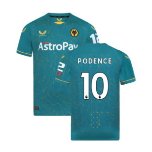2022-2023 Wolves Away Pro Jersey (PODENCE 10)