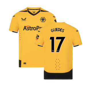 2022-2023 Wolves Home Pro Jersey (GUEDES 17)