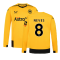 2022-2023 Wolves Long Sleeve Home Shirt (NEVES 8)