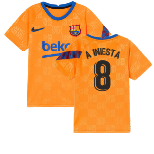 2022 Barcelona Nike Dri-Fit Pre Match Shirt (Kids) (A INIESTA 8)