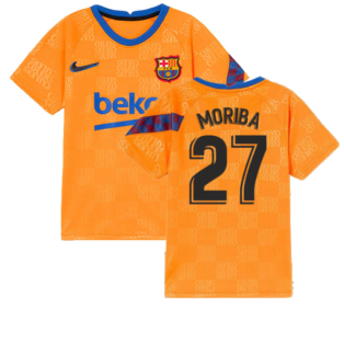 2022 Barcelona Nike Dri-Fit Pre Match Shirt (Kids) (MORIBA 27)
