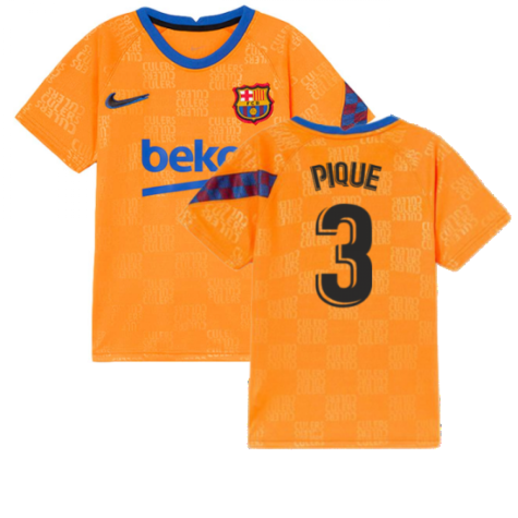 2022 Barcelona Nike Dri-Fit Pre Match Shirt (Kids) (PIQUE 3)