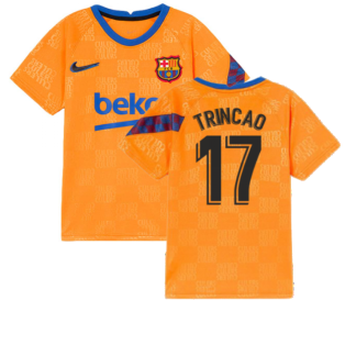 2022 Barcelona Nike Dri-Fit Pre Match Shirt (Kids) (TRINCAO 17)