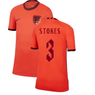 2022 England Away Shirt (Kids) (STOKES 3)