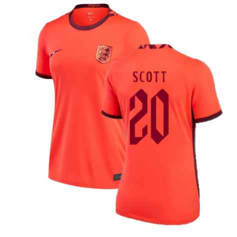 2022 England Away Shirt (Ladies) (SCOTT 20)
