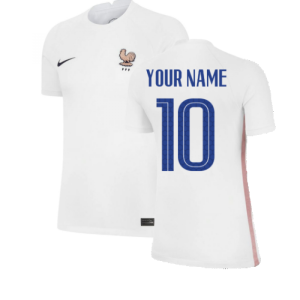 2022 France Euros Away Shirt (Your Name)