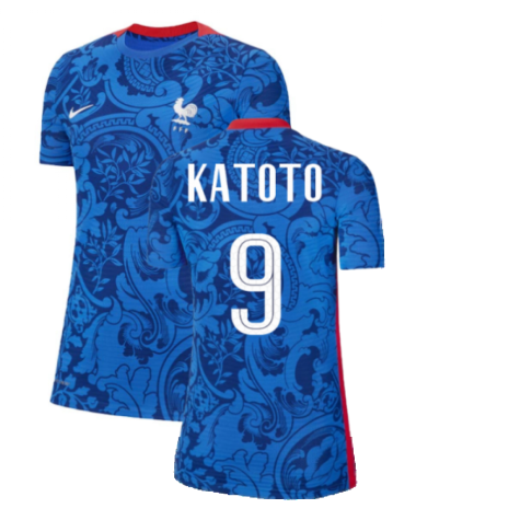 2022 France Vapor Home Shirt (Ladies) (KATOTO 9)