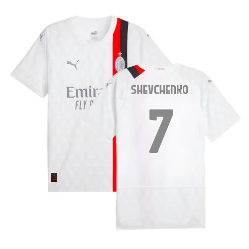 2023-2024 AC Milan Away Authentic Shirt (Shevchenko 7)