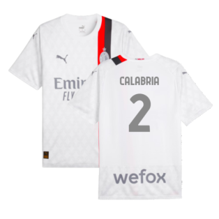2023-2024 AC Milan Away Shirt (Calabria 2)