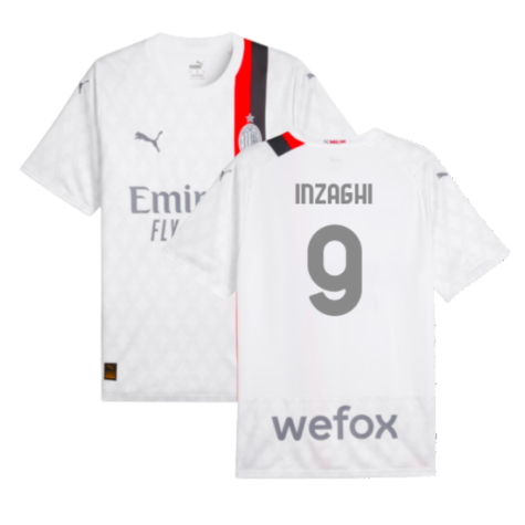 2023-2024 AC Milan Away Shirt (Inzaghi 9)