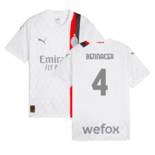 2023-2024 AC Milan Away Shirt (Kids) (Bennacer 4)