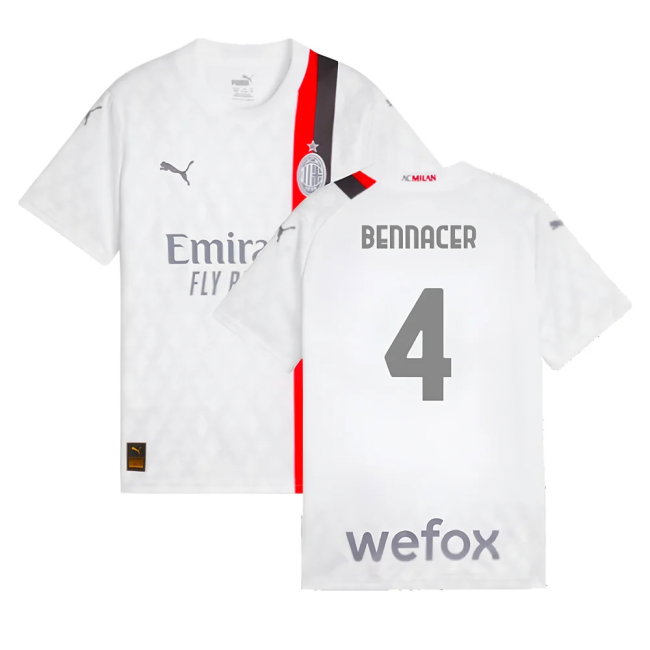2023-2024 AC Milan Away Shirt (Kids) (Bennacer 4)
