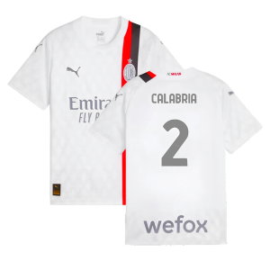 2023-2024 AC Milan Away Shirt (Kids) (Calabria 2)