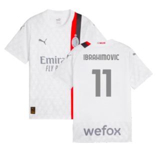 2023-2024 AC Milan Away Shirt (Kids) (Ibrahimovic 11)