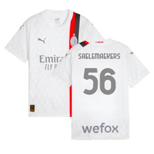 2023-2024 AC Milan Away Shirt (Kids) (Saelemaekers 56)