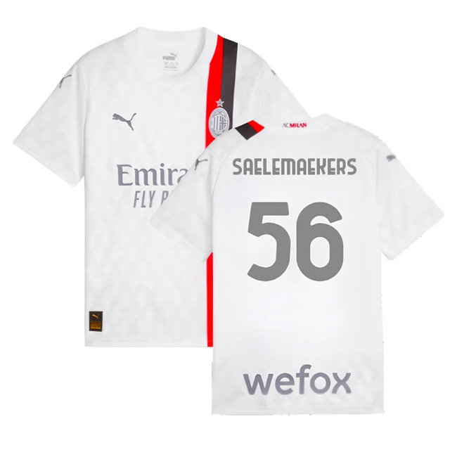 2023-2024 AC Milan Away Shirt (Kids) (Saelemaekers 56)