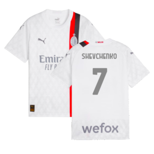 2023-2024 AC Milan Away Shirt (Kids) (Shevchenko 7)