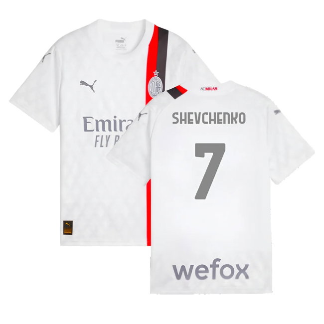 2023-2024 AC Milan Away Shirt (Kids) (Shevchenko 7)