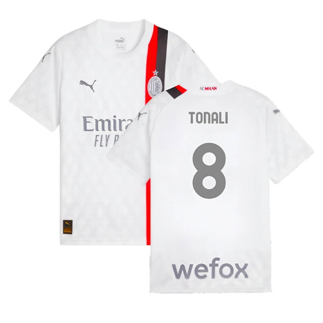 2023-2024 AC Milan Away Shirt (Kids) (Tonali 8)