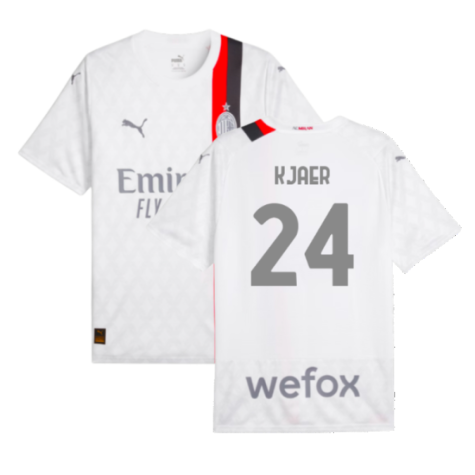 2023-2024 AC Milan Away Shirt (Kjaer 24)