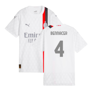 2023-2024 AC Milan Away Shirt (Ladies) (Bennacer 4)
