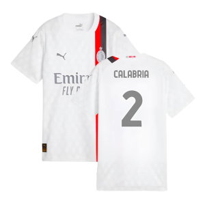 2023-2024 AC Milan Away Shirt (Ladies) (Calabria 2)