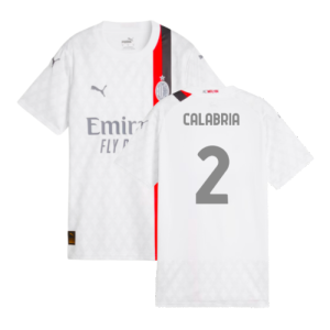 2023-2024 AC Milan Away Shirt (Ladies) (Calabria 2)