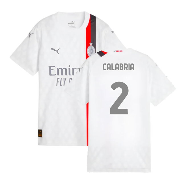 2023-2024 AC Milan Away Shirt (Ladies) (Calabria 2)