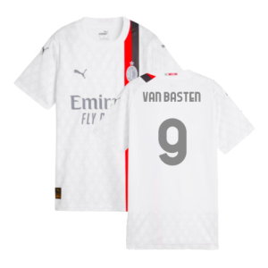 2023-2024 AC Milan Away Shirt (Ladies) (Van Basten 9)
