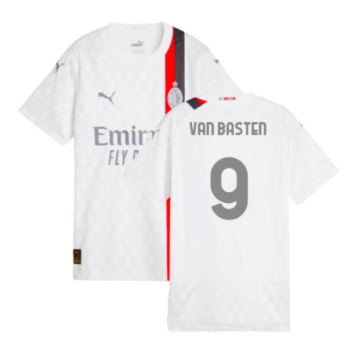 2023-2024 AC Milan Away Shirt (Ladies) (Van Basten 9)