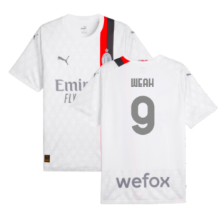 2023-2024 AC Milan Away Shirt (Weah 9)