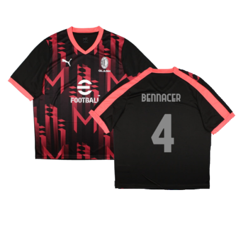 2023-2024 AC Milan Esports Jersey (Bennacer 4)