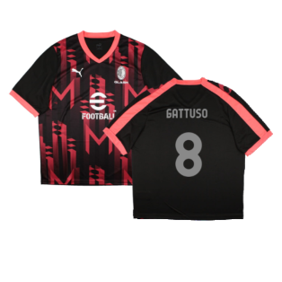 2023-2024 AC Milan Esports Jersey (Gattuso 8)