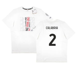 2023-2024 AC Milan FtblCore Graphic Tee (Grey) (Calabria 2)