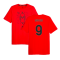 2023-2024 AC Milan FtblCore Graphic Tee (Red) (Giroud 9)