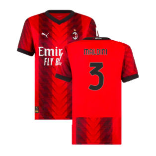 2023-2024 AC Milan Home Shirt (Ladies) (Maldini 3)