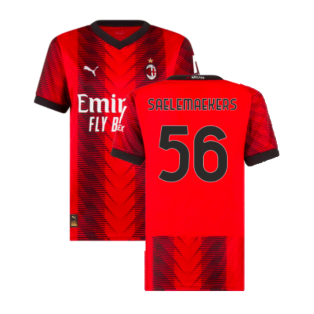2023-2024 AC Milan Home Shirt (Ladies) (Saelemaekers 56)