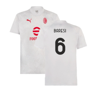 2023-2024 AC Milan Training Jersey (Grey) (Baresi 6)