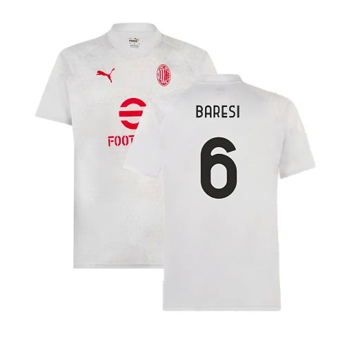 2023-2024 AC Milan Training Jersey (Grey) (Baresi 6)