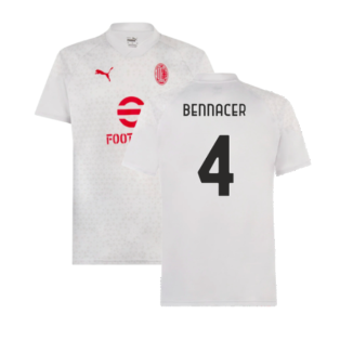 2023-2024 AC Milan Training Jersey (Grey) (Bennacer 4)