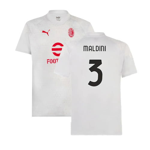 2023-2024 AC Milan Training Jersey (Grey) (Maldini 3)