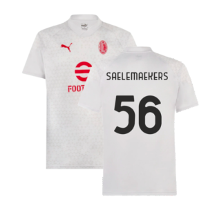2023-2024 AC Milan Training Jersey (Grey) (Saelemaekers 56)