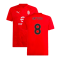 2023-2024 AC Milan Training Jersey (Red) (Gattuso 8)