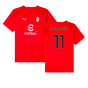 2023-2024 AC Milan Training Jersey (Red) - Kids (Ibrahimovic 11)