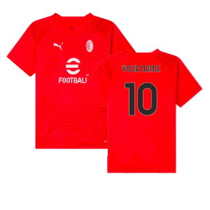 2023-2024 AC Milan Training Jersey (Red) - Kids