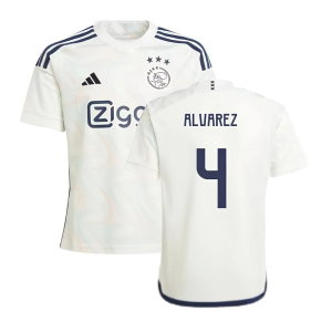 2023-2024 Ajax Away Shirt (Kids) (ALVAREZ 4)